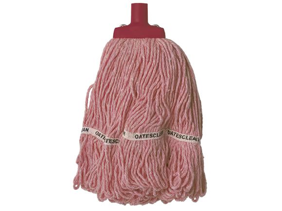 OATES Duraclean Round Mop Red