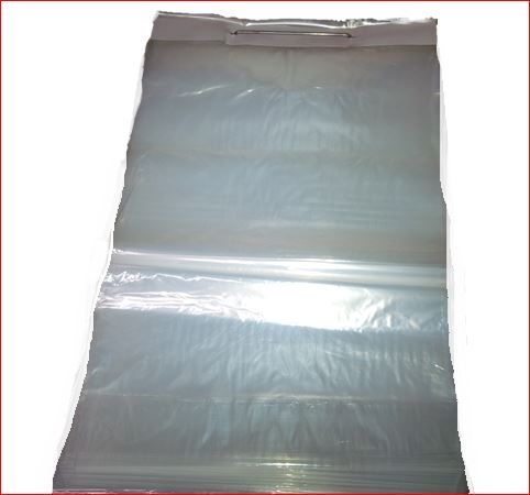 Bread Bag 430 x 300 + 50mm Clear Wicketed 28um 2000