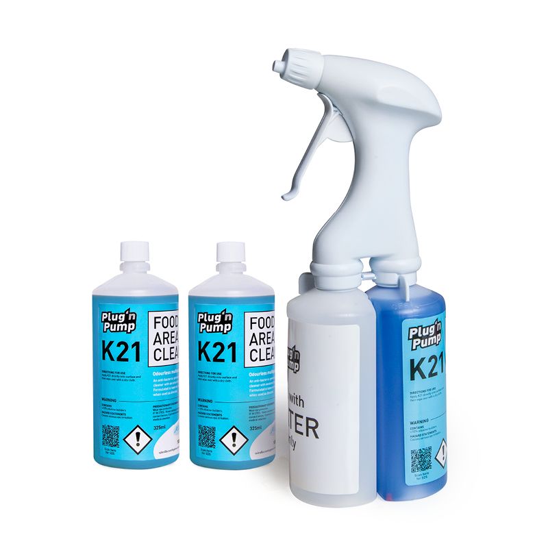 VERIDIA PnP K21 Food Area Cleaner Starter Pack