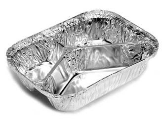 CONFOIL 3 Cavity Meal Tray Deep 7920 (500)