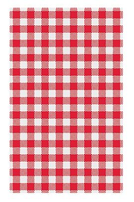 MODA Greaseproof Paper Gingham Red 190 x 310mm (200)