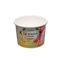 CASTAWAY Paper Ice Cream/Gelato Cup 120mL 20x50