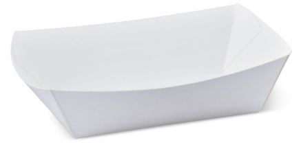 DETPAK #2 Food Tray White 110 x 76 x 40mm 1000