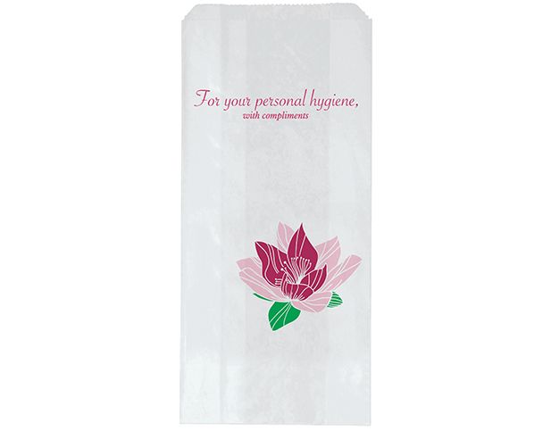 CASTAWAY FLORAL Sanitary Napkin Bag (500)