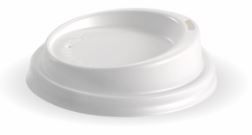 BIOPAK White Lid for 6 to 12oz BioCups 20 x 50