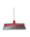 OATES Classic Indoor Broom with Handle Red