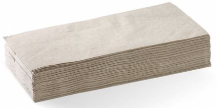 Dinner Napkin 2Ply GT Fold Natural 10 x 100
