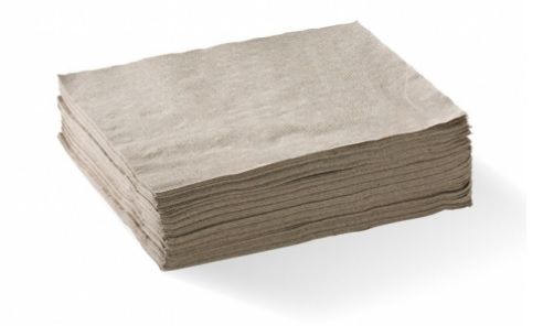 1-ply Lunch Napkin Quarter Fold Natural 6 x 500