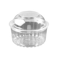 iKon-Pack Dome Lid Display Bowl 24oz IK-6624DL (3x50)