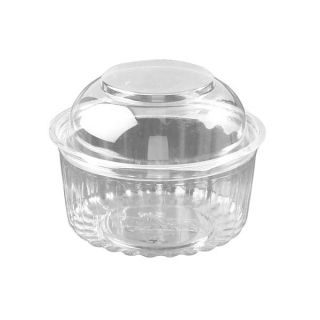 iKon-Pack Dome Lid Display Bowl 12oz IK-4012DL (5x50)