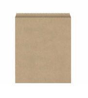 SHAMROCK Paper Bag Brown 3 Flat/Long 240 x 203mm (500)