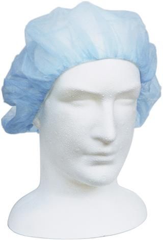 Bouffant Cap Disposable Circular Blue 1000