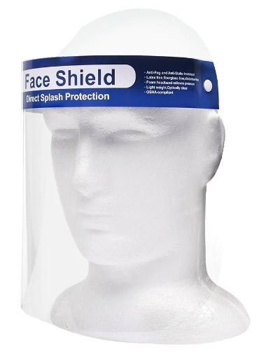Disposable Faceshield with Headband