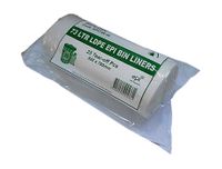 Garbage Bag 73L 760 x 920mm White Degradable Roll 10x25