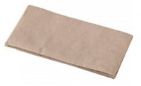 Dinner Napkin 2Ply Quilted GT Fold Natural 10 x 100