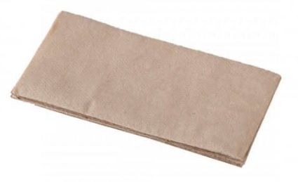 Dinner Napkin Quilted GT Fold Natural 10 x 100