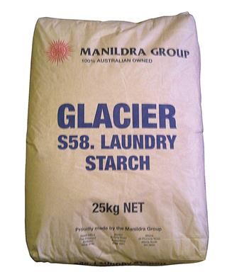 Glacier Laundry Starch S58 25kg