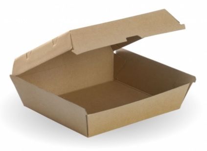 BIOPAK BioBoard Dinner Box 178 x 160 x 80mm (150)