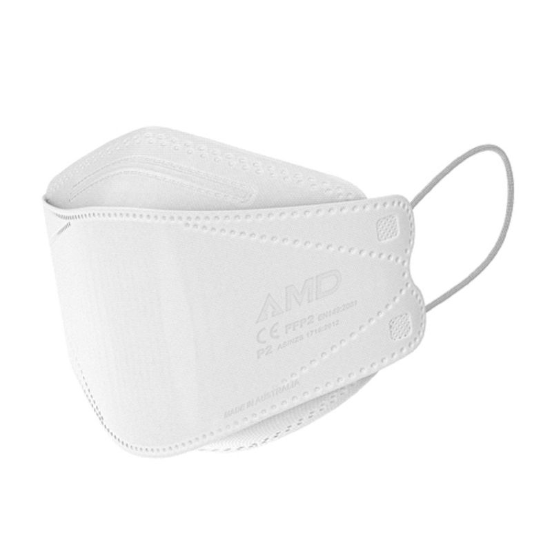 AMD Nano-Tech P2 Particulate Respirator -T4 with Ear Loop I/W