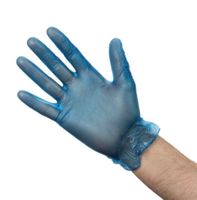Blue Vinyl Powder Free