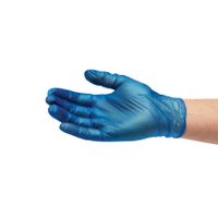 Blue Vinyl Glove P/Free XLarge 10x100