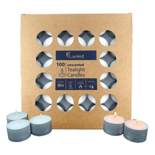 Lume Tealight Candles 9 Hr 6x50