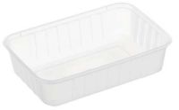 GENFAC Ribbed Rectangular Container 750ml 10x50