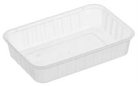 GENFAC Ribbed Rectangular Container 500ml 10x50
