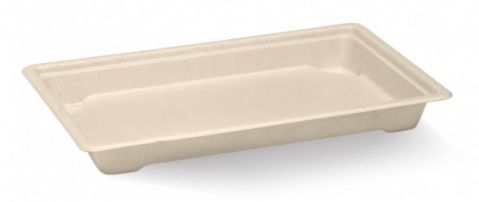 BIOPAK Biocane Sushi Tray Large 6 x 100