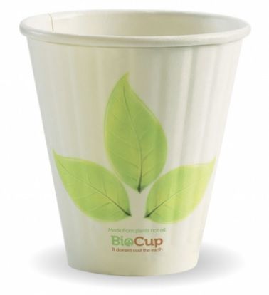 BIOPAK Leaf DW Cup 8oz Short (90mm diam) 20 x 50