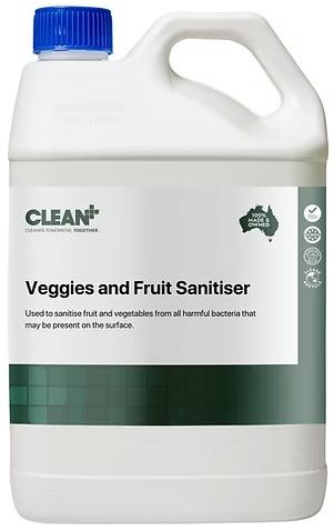 CLEAN+ Veggies and Fruit Sanitiser 5L