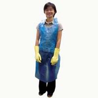 HDPE Disposable Apron 71 x 117cm Blue 10 x 100