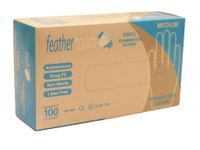 VERIDIA Clear Vinyl Glove P/Free Medium Pack of 100