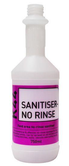 VERIDIA K44 Quat Sanitiser Labelled Bottle / Order Trigger Separately