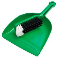 OATES Contractor Dustpan Set Green