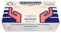 Latex Glove P/Free Medium 10x100