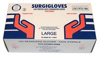 Latex Glove P/Free Large 10x100