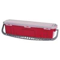 OATES Flat Mop Soak Bucket & Lid Red