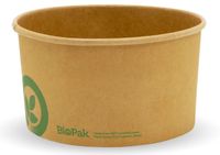 BIOPAK BioBowl Kraft 1000mL 8 x 50