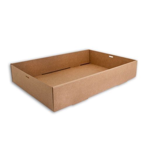 ALFRESCO Catering Box Kraft XLarge 450 x 310 x 80mm 5 x 10
