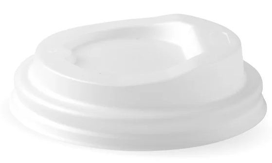 BIOPAK Opaque PLA Lid for BioCup 4oz 20 x 50