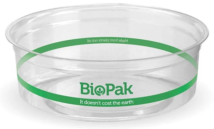 BIOPAK Clear BioBowl 240ml 10 x 50