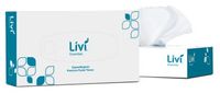 LIVI Essentials 2Ply Facial Tissues 1301 100 Sheet (48)