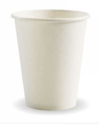 BIOPAK White SW Cup 8oz (80mm) 20 x 50