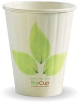 BIOPAK Leaf DW Cup 8oz Short (80mm diam) 20 x 50