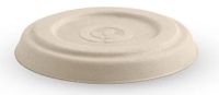 BIOPAK Sugarcane Lid Natural to suit Sauce Biocup 60ml 8 x 125