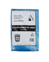 Garbage Bag 82L 810 x 950mm Blue AP 10x50