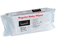 BASTION Regular Baby Wipes 20x18cm 80pk (20)