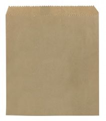 GREENMARK Paper Bag Brown 1 Wide/Square 185 x 165mm (500)