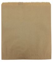 CASTAWAY Paper Bag 4 Flat 260 x 235mm Brown (500)
